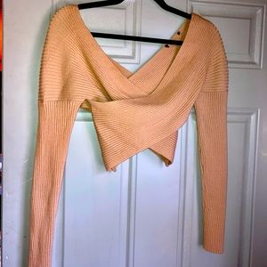 Boutique cropped sweater